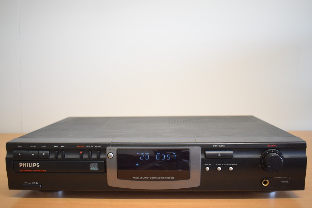 Philips CDR 760 CD-Player / Recorder  			